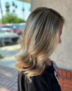 Ready for a hair makeover? Our stylist Savannah worked her magic with a full highlight, haircut, and blow-dry service, resulting in this stunning before and after hair color transformation. Get inspired and book your appointment today!  #HairMakeover #TransformationThursday #HairInspiration #temeculasalon #temeculahair #anasahairstudio