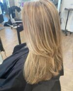 A fresh cut and gorgeous golden highlights? Yes, please! Huge shoutout to Lisa for making this beauty shine! #HairTransformation #GoldenHighlights #SalonLove #temeculasalon #temeculahair #anasahairstudio