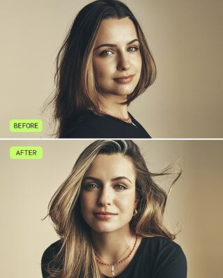 With new One For All Leave-In Elixir, all hair types and textures get
lightweight, plant-powered care, protection, and perfection.

Before:Unwashed hair.
Mary’s ‘after’ results with Shampure™ Nurturing Shampoo, Botanical Repair™ Strengthening Conditioner, Invati Ultra Advanced™ Thickening Foam, and One For All Leave-In Elixir.