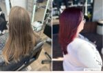 Unlock the power of a stunning hair makeover! Our stylist Jenna worked her magic on this client, giving her vibrant red locks and a haircut that steal the show. #HairMakeover #RedHairGoals #temeculasalon #temeculahair #anasahairstudio