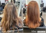 Ready for a change? Let our stylist Holly work her magic with this incredible before and after hair color transformation.  #HairInspo #TotalTransformation #NewHairNewYou #temeculasalon #temeculahair #anasahairstudio