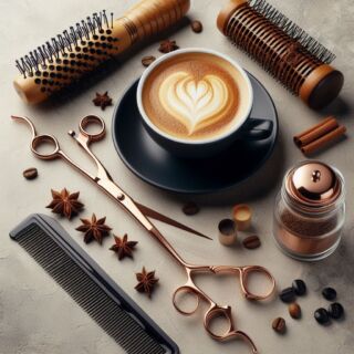 Wake up and smell the coffee... and then come get a fabulous new hairdo at Anasa Hair Studio! ☕️💇♂️ #WeekendVibes #CoffeeAndCuts #AnasaHairStudio