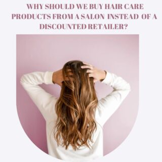 When it comes to buying hair products, it's essential to make informed choices to maintain the health and appearance of your hair. 
While discount retailers like TJ Maxx, Marshalls or Ross offer tempting deals, there are valid reasons why it's best to purchase your hair care products directly from a salon instead.
Purchasing hair products at discounted retailers comes with risks that can harm your hair. 
Expired or altered products sold at these stores may deliver unsatisfactory results and potentially damage your hair.
By choosing to purchase hair products at a salon, consumers can benefit from genuine products, expert guidance, and an overall better experience. 
Prioritizing the health and well-being of your hair is crucial, and salons provide the assurance and expertise needed to make informed choices for optimal results.
Hair products sold in reputable salons come directly from the manufacturers, ensuring their authenticity and freshness. 
On the other hand, discount retailers often receive overstocked or discontinued items that may be expired or close to their expiration date. 
These expired products may not deliver the desired results and could even harm your hair.
Manufacturers have strict quality control processes in place to ensure that their products meet the highest standards. 
By purchasing from salons, you can be confident that the hair products you're using are genuine and formulated with the right ingredients. 
Discount retailers may not have the same level of scrutiny, increasing the risk of altered or counterfeit products that may be ineffective or potentially harmful.
Salons strive to build long-term relationships with their clients and maintain their satisfaction. They curate their product selection based on their clients' preferences and feedback, ensuring they offer high-quality and reliable brands. 
Ultimately, investing in hair products from salons offers a range of benefits. 
From guaranteeing authenticity and freshness to benefiting from expert advice, you can be confident in the quality and effectiveness of the products you're using. 
#salonhairproducts #hairproducts #hair #shampoo #stylingproducts #conditioner