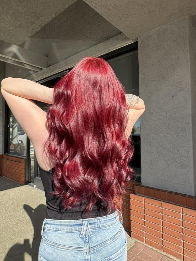 Client walks in: 'I want something different but not too different.' Client walks out: obsessed with a completely different outlook on life. We do not take credit for the confidence boost, that was already inside you. We just helped you see it. Transformations like this are what we live for. Marley and Cheyenne collaborated on this transformation.. If you have been thinking about a change, consider this your sign. Swipe for before. #temeculasalon #temeculahair #anasahairstudio #hairtransformation #beforeandafter #newhaironewho