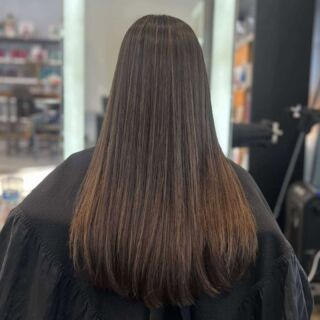 Long, luscious locks with a touch of mocha!  Savannah created this beautiful look with subtle mocha partial highlights, a fresh cut, and a fabulous blow-dry. Come treat yourself! #HairInspo #SalonLife #MochaHighlights #temeculasalon #temeculahair #anasahairstudio