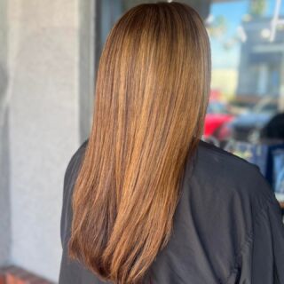 Fresh hair, fresh vibes!  Come visit our salon and let our talented stylist Savannah work her magic with a fabulous haircut and blow-dry. You'll leave feeling like a queen! 👑 #HairSalonLove #temeculasalon #temeculahair #anasahairstudio