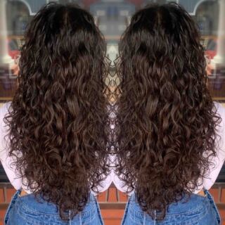 Curly Haircut and Style by Victoria ✨