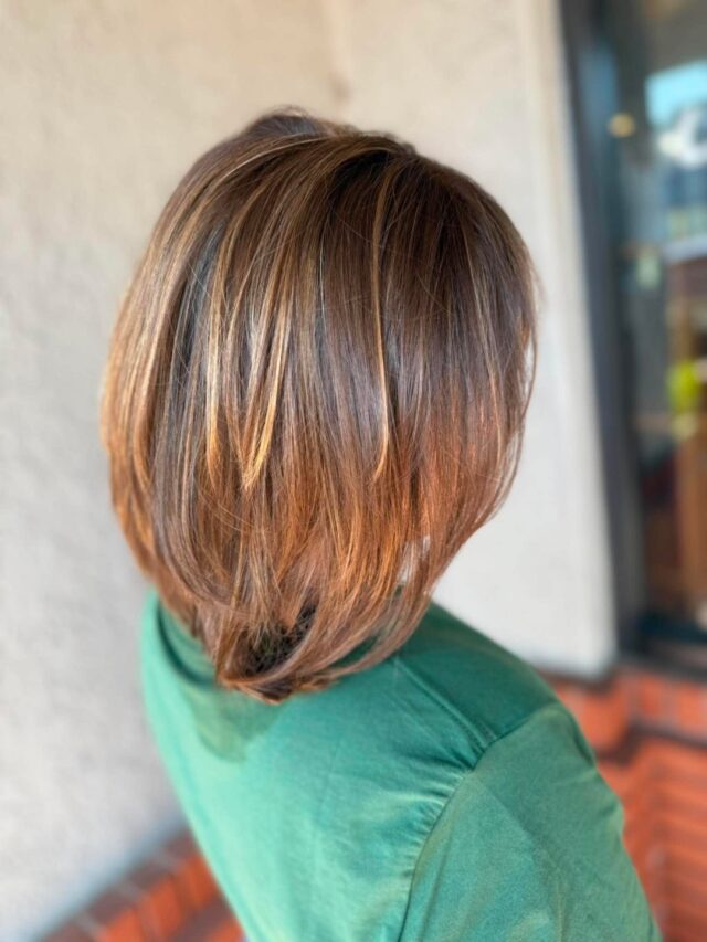 Short, sharp, and full of shine. This bob got a fresh cut from Marley with warm highlights woven through for extra depth, then styled into soft waves that show off every layer. Big personality, low effort upkeep. Swipe for before.
#anasahairstudio #temeculasalon #temeculahair #haircolor #partialhighlight #bobhaircut #blowout